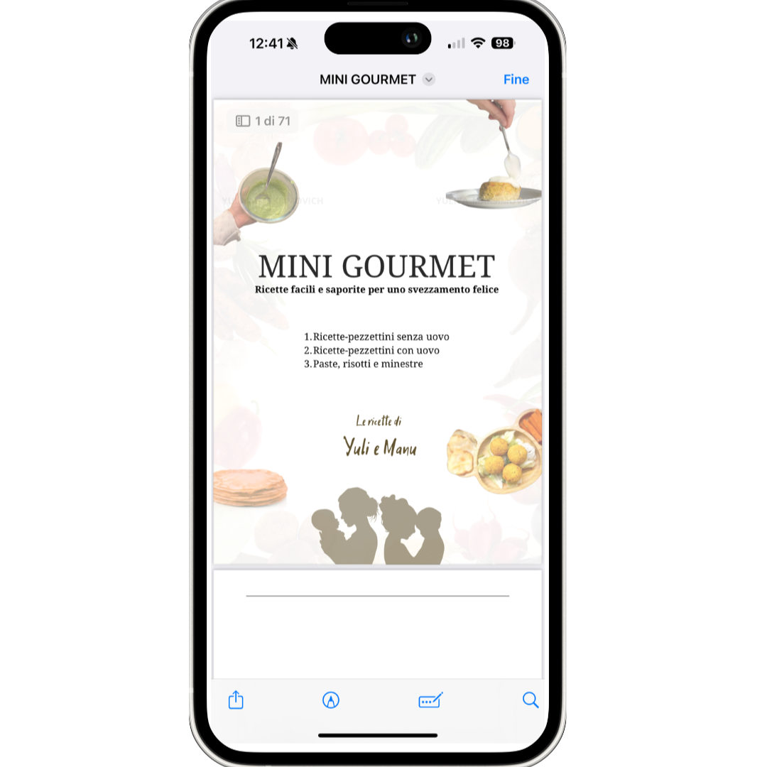 mini gourmet: Pezzettini ( senza e con uovo ), paste e risotti non banali, libro in pdf per lo svezzamento ( pranzi, cene, merende, spuntini).